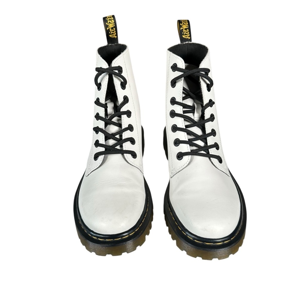 DR. MARTENS Jadon Smooth Leather Lug Sole Platform Boots - Picture 7 of 11